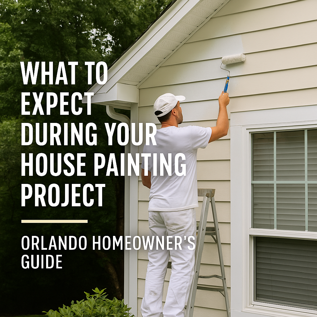 What to Expect During Your House Painting Project: Orlando Homeowner’s Guide (2025 Edition)