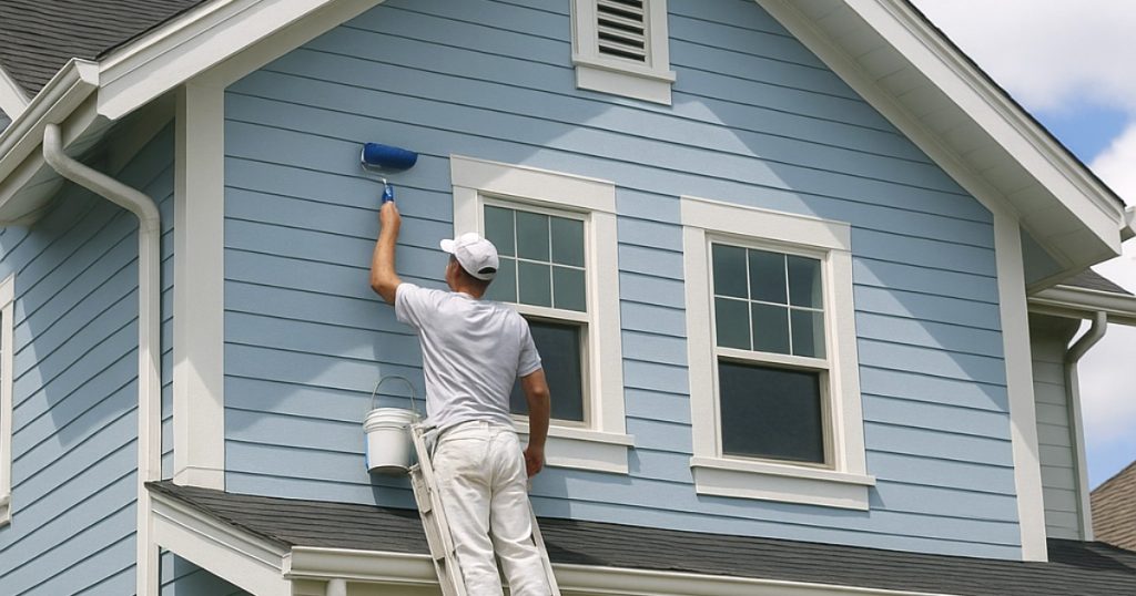 Orlando home painted in a popular 2026 exterior color for Florida houses