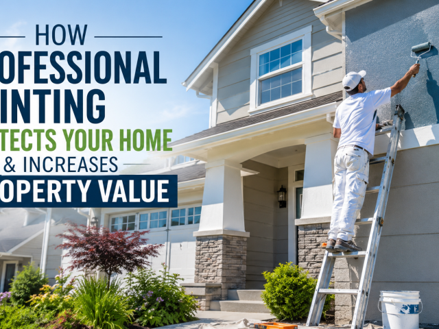 How Professional Painting Protects Your Home and Increases Long-Term Value