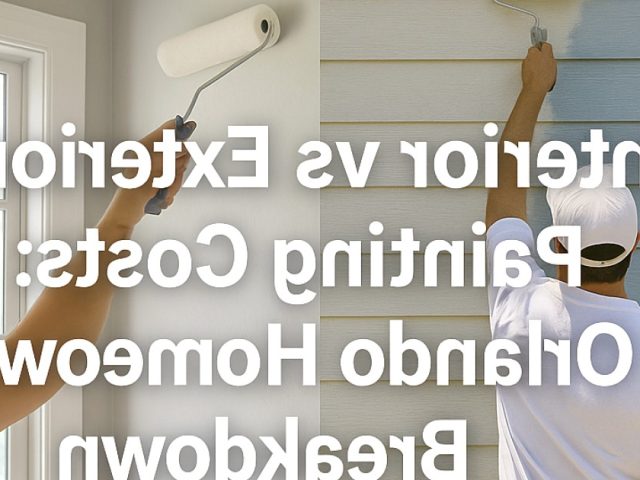 How Much Does It Cost to Paint a House in Orlando in 2026?